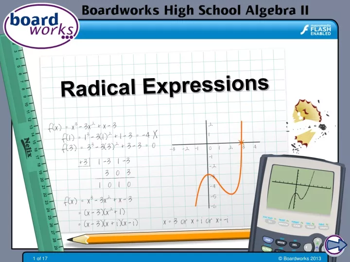 radical expressions