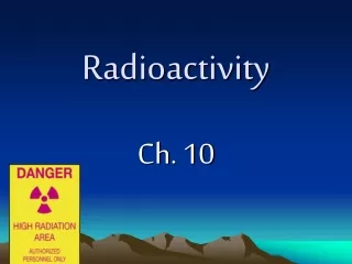 Radioactivity