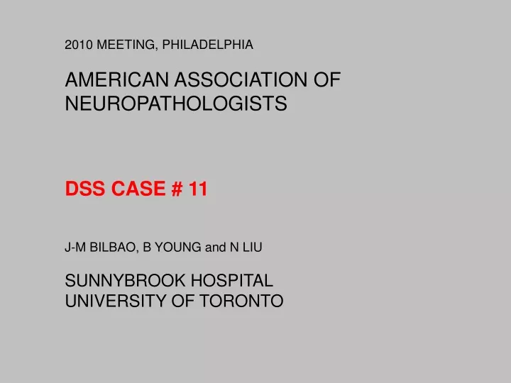 2010 meeting philadelphia american association