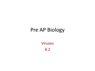 Pre AP Biology