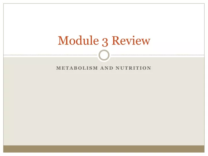 module 3 review