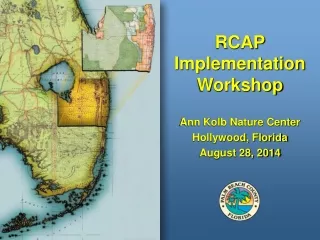 RCAP Implementation Workshop