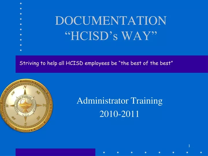 documentation hcisd s way