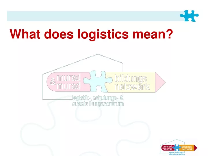 what does logistics mean