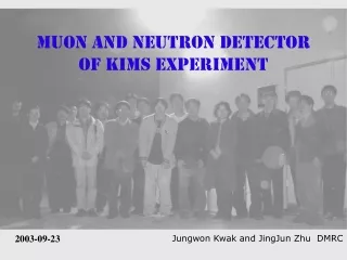 Muon and Neutron detector of KIMS experiment