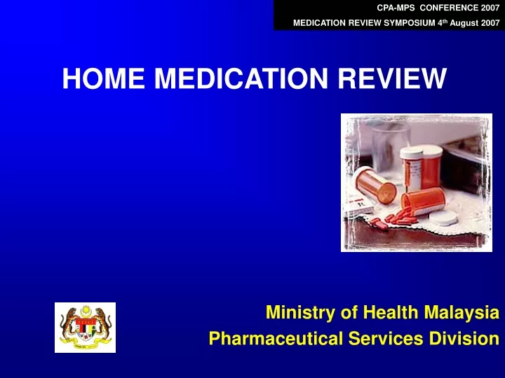 home medication review