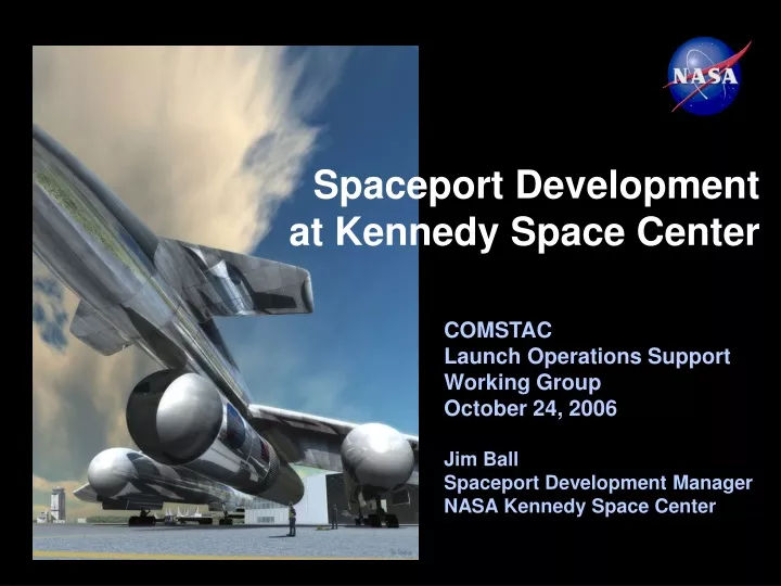 spaceport development at kennedy space center