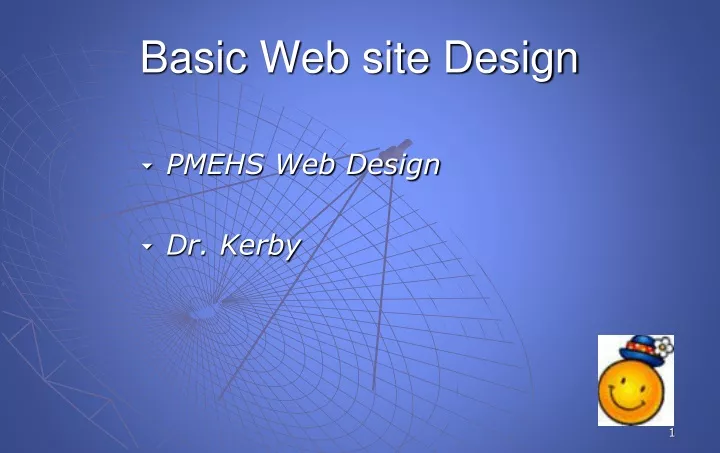basic web site design