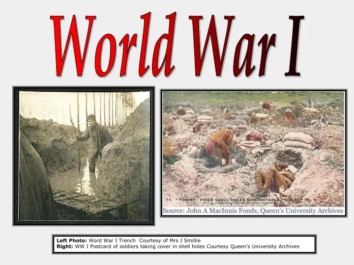 world war i