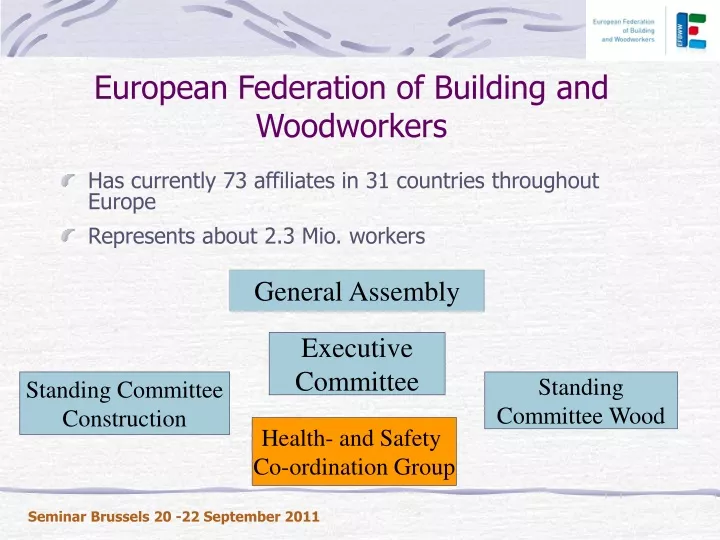 european federation of building and woodworkers