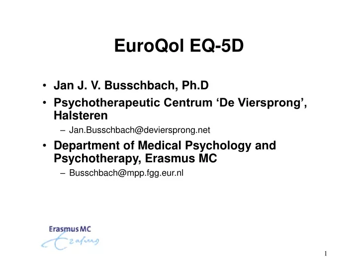 euroqol eq 5d