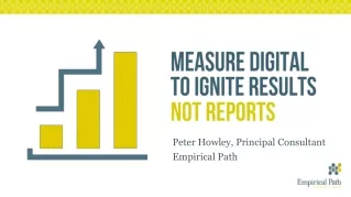 Measure Digital to Ignite Results  not Reports
