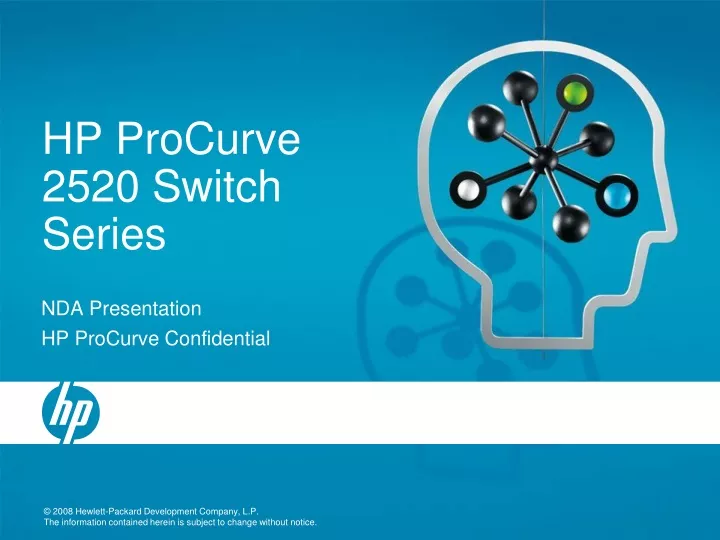 hp procurve 2520 switch series