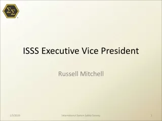 ISSS Executive Vice President