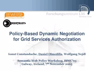 Policy-Based Dynamic Negotiation for Grid Services Authorization