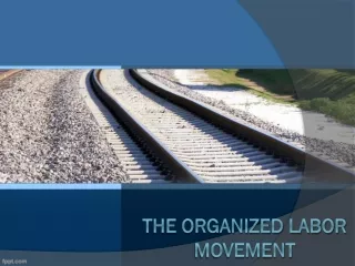 The Organized Labor Movement