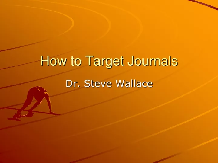 how to target journals