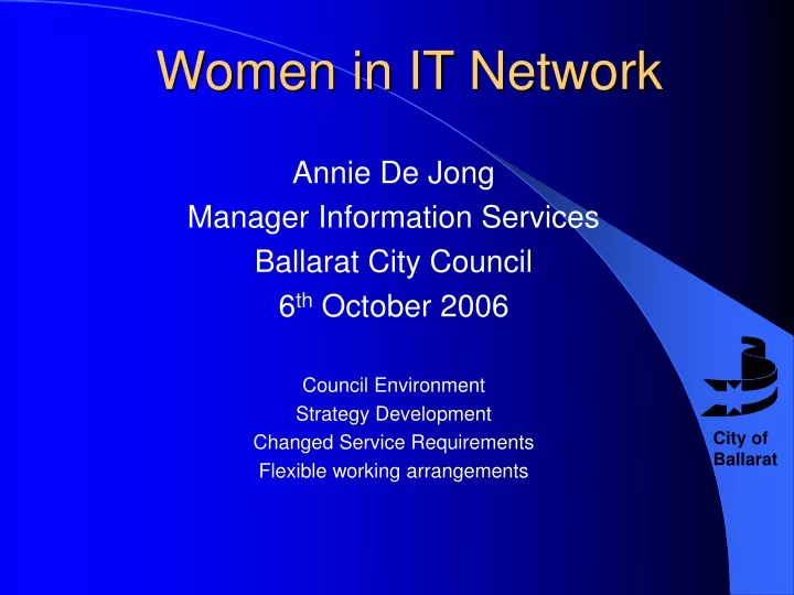 women in it network