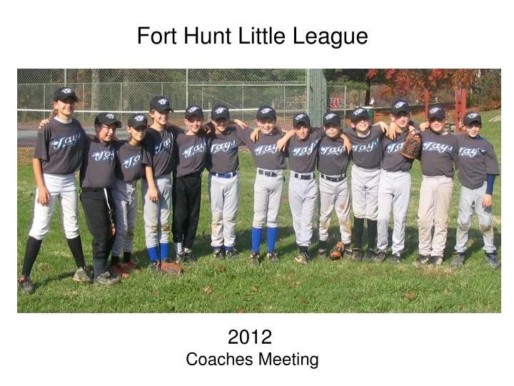 fort hunt little league