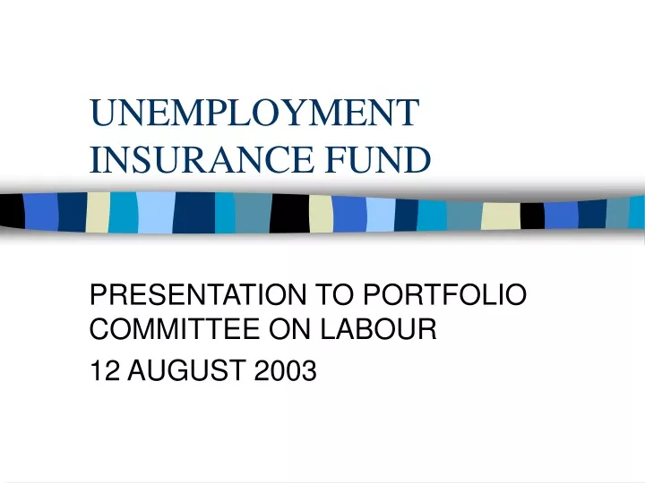 unemployment insurance fund