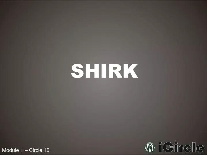 shirk