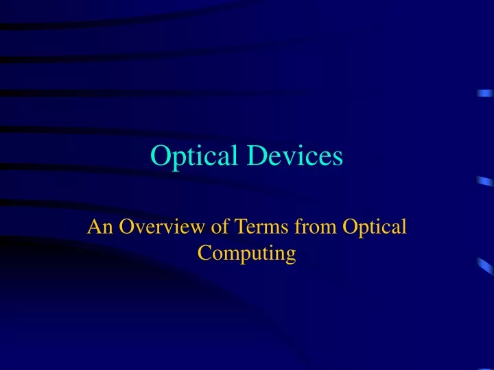 optical devices