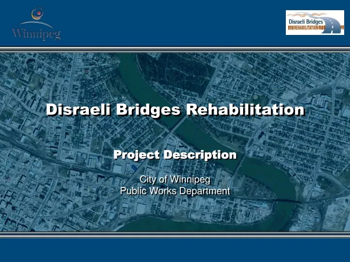 disraeli bridges rehabilitation