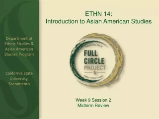 Department of Ethnic Studies &amp; Asian American Studies Program