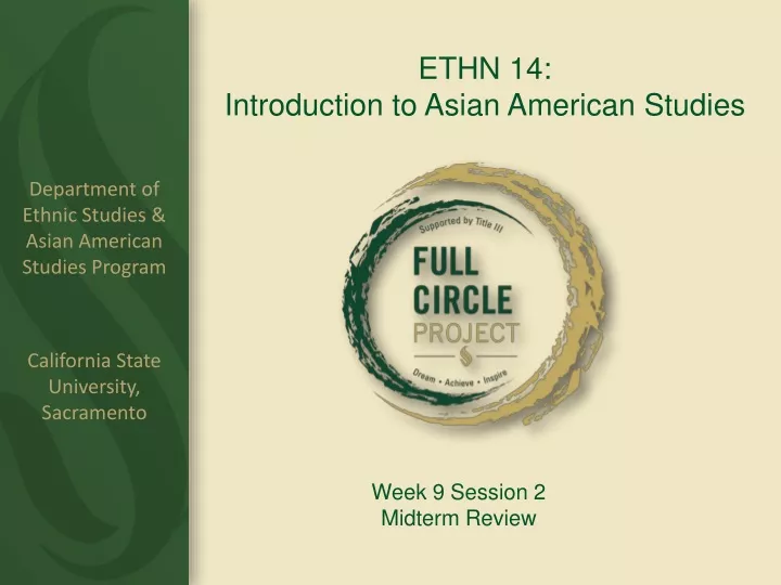 ethn 14 introduction to asian american studies