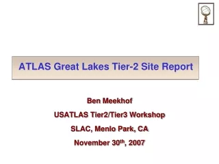 ATLAS Great Lakes Tier-2 Site Report