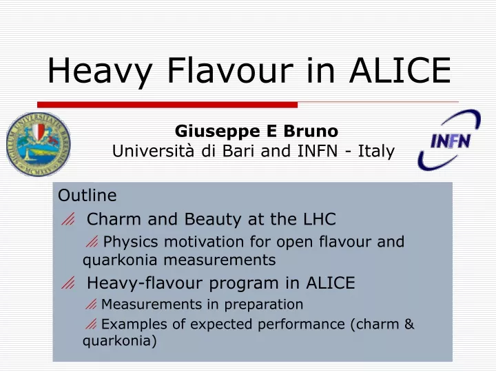 heavy flavour in alice