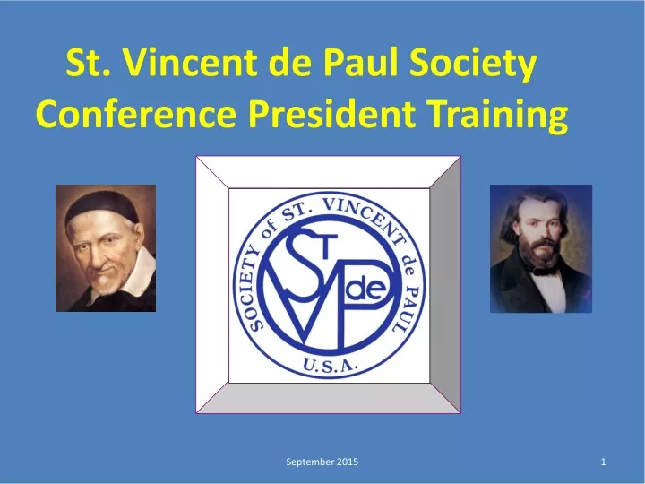 st vincent de paul society conference president