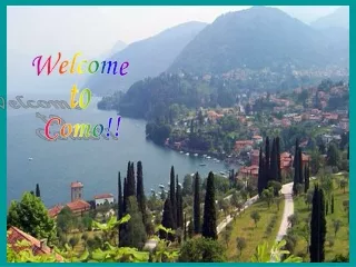 Welcome  to  Como!!