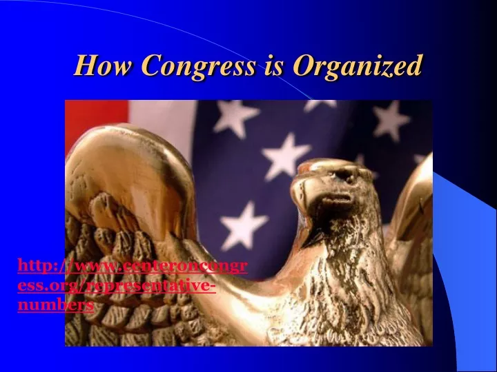 how congress is organized