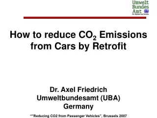 Fuel Consumption Reduction by Retrofit  Golf TSI 1,4 l 125 kW