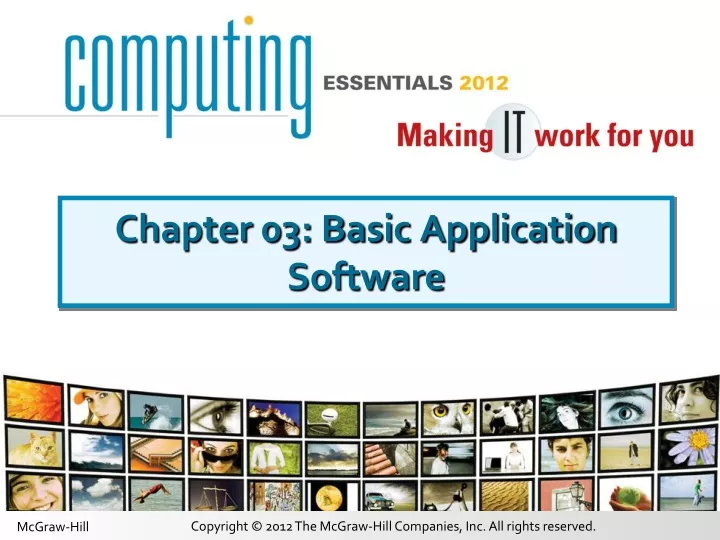 chapter 03 basic application software
