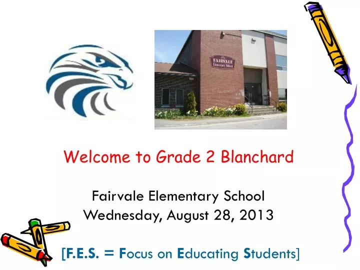 welcome to grade 2 blanchard fairvale elementary