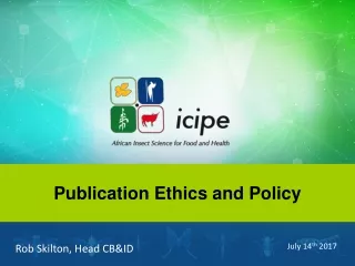 Publication Ethics and Policy