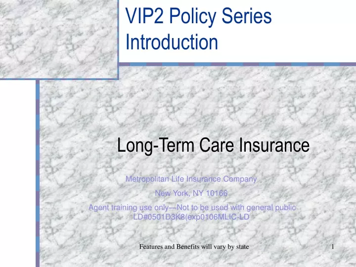 vip2 policy series introduction