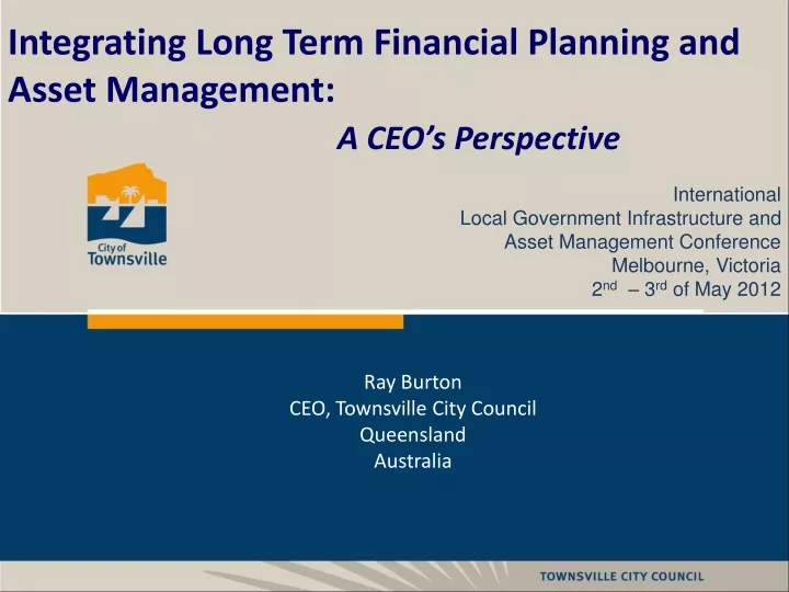 integrating long term financial planning