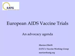 European AIDS Vaccine Trials