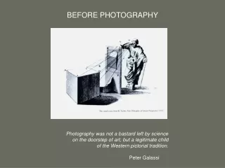 Photography was not a bastard left by science  on the doorstep of art, but a legitimate child