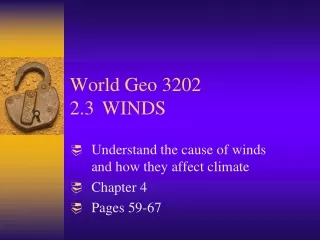 World Geo 3202 2.3	WINDS