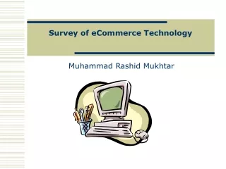 Survey of eCommerce Technology