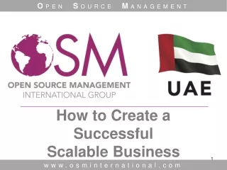 How to Create a Successful  Scalable Business
