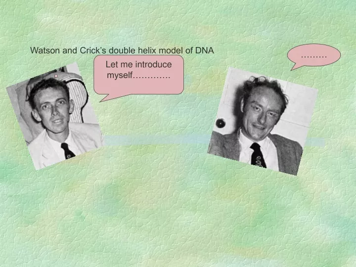 watson and crick s double helix model of dna