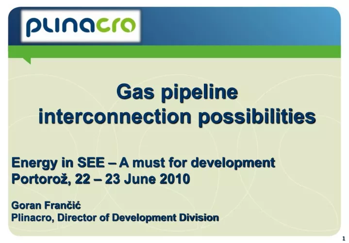 gas pipeline interconnection possibilities