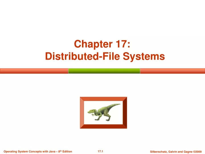 chapter 17 distributed file systems