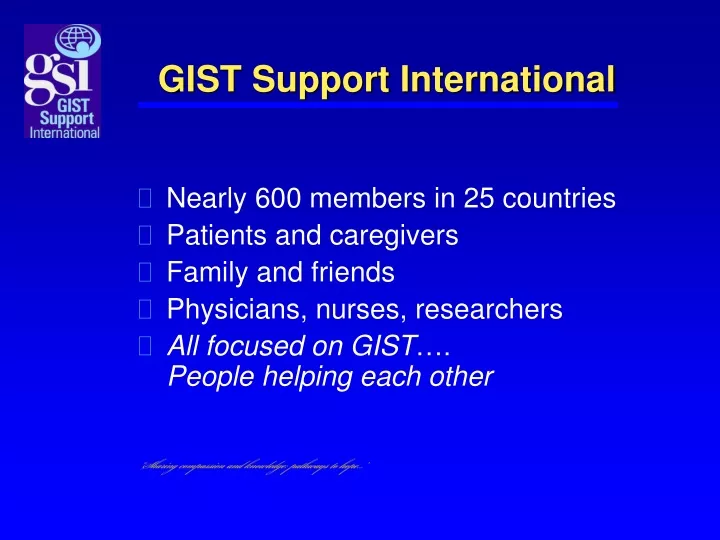 gist support international