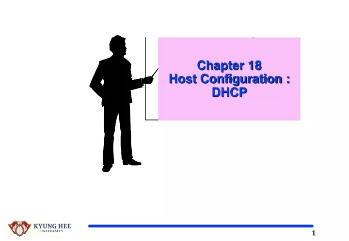 chapter 18 host configuration dhcp